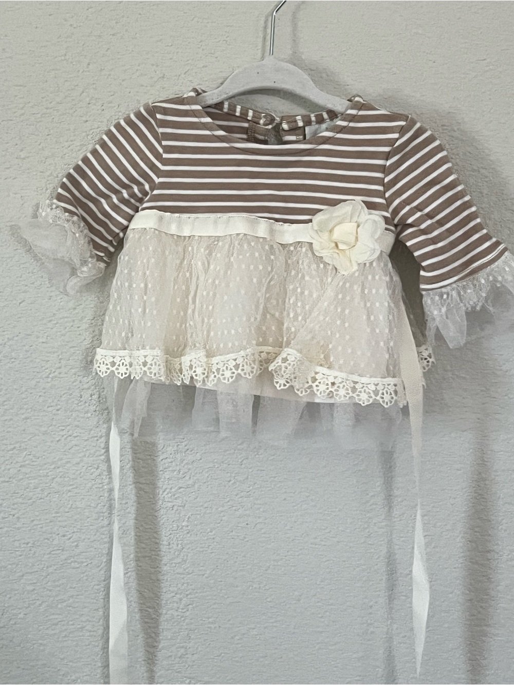 Rare Editions Baby Girl Lace Dress 3-6M Boutique